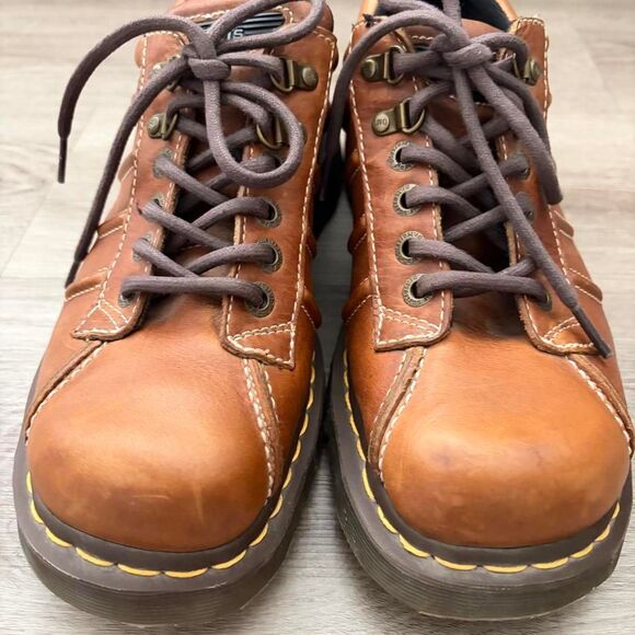 Dr-martens Men\'s Chunky Brown and Tan Oxfords Size 11 main image 5